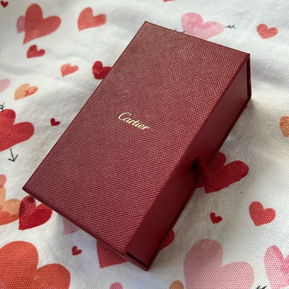 New Cartier Pull Tab Box